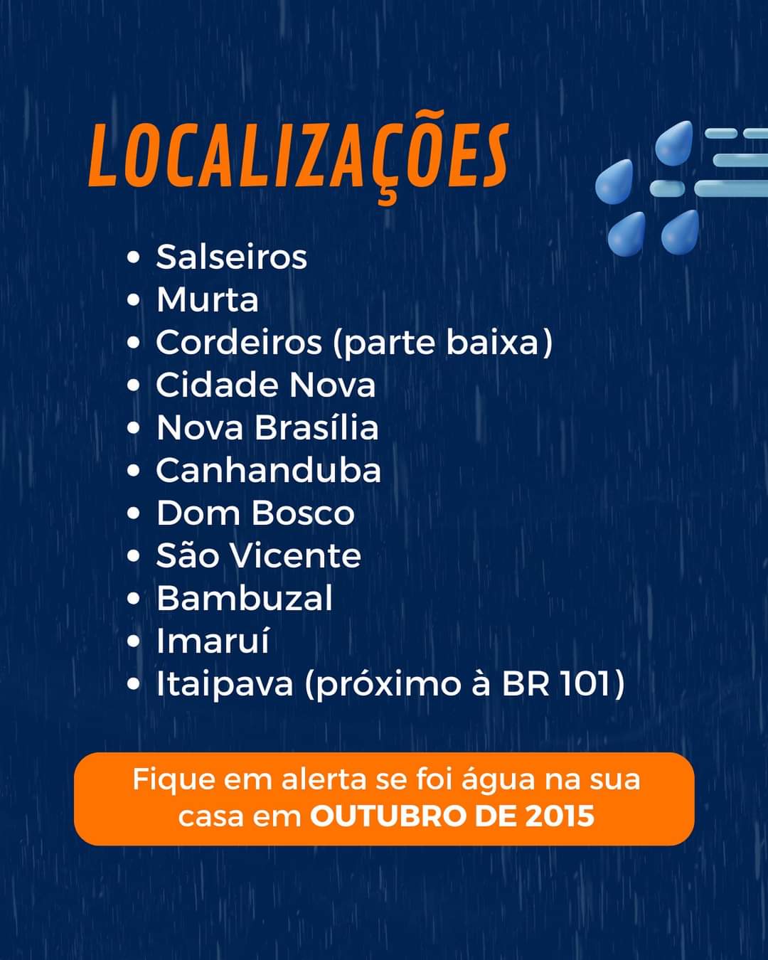 Alerta para inundação gradual em Itajaí neste domingo 08 10 Defesa