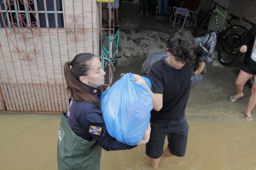 Defesa Civil divulga declaração com lista atualizada de áreas atingidas por alagamentos e inundações