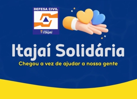 Últimos dias para entrega de donativos da campanha Itajaí Solidária