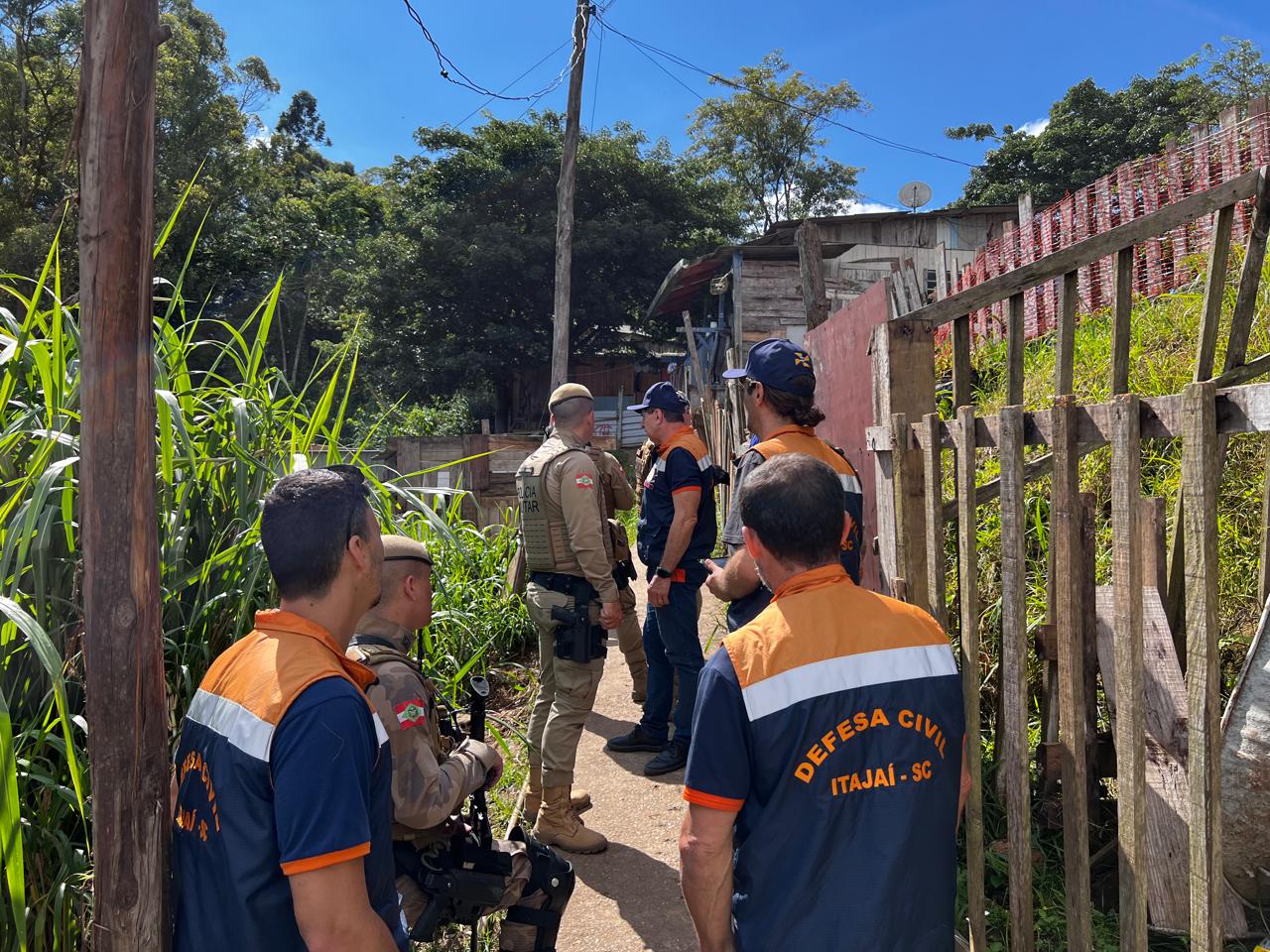 Defesa Civil realiza operação conjunta no bairro Nossa Senhora das Graças