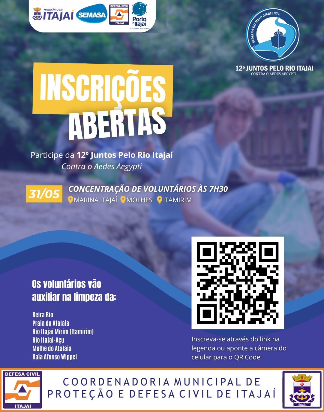 As Inscrições da 12º Juntos Pelo Rio Itajaí estão abertas As Inscrições da 12º Juntos Pelo Rio Itajaí estão abertas