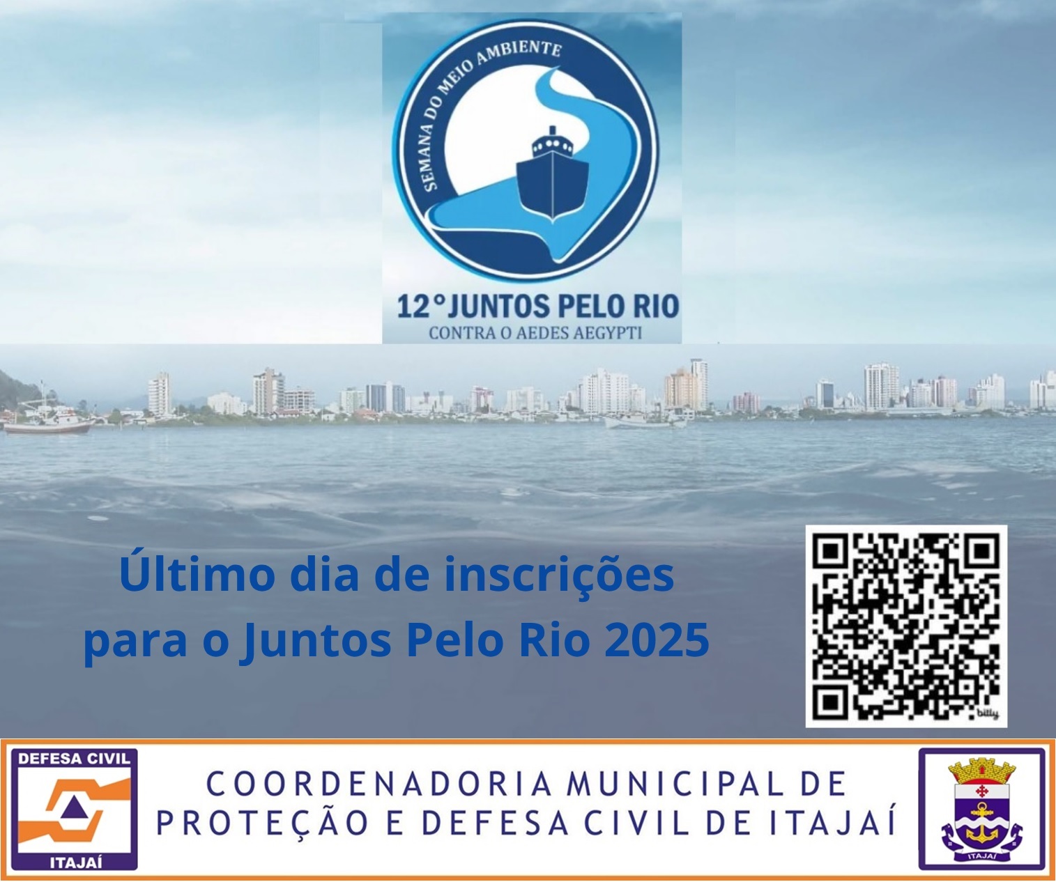 Último dia de inscrições para o Juntos Pelo Rio 2025 Último dia de inscrições para o Juntos Pelo Rio 2025