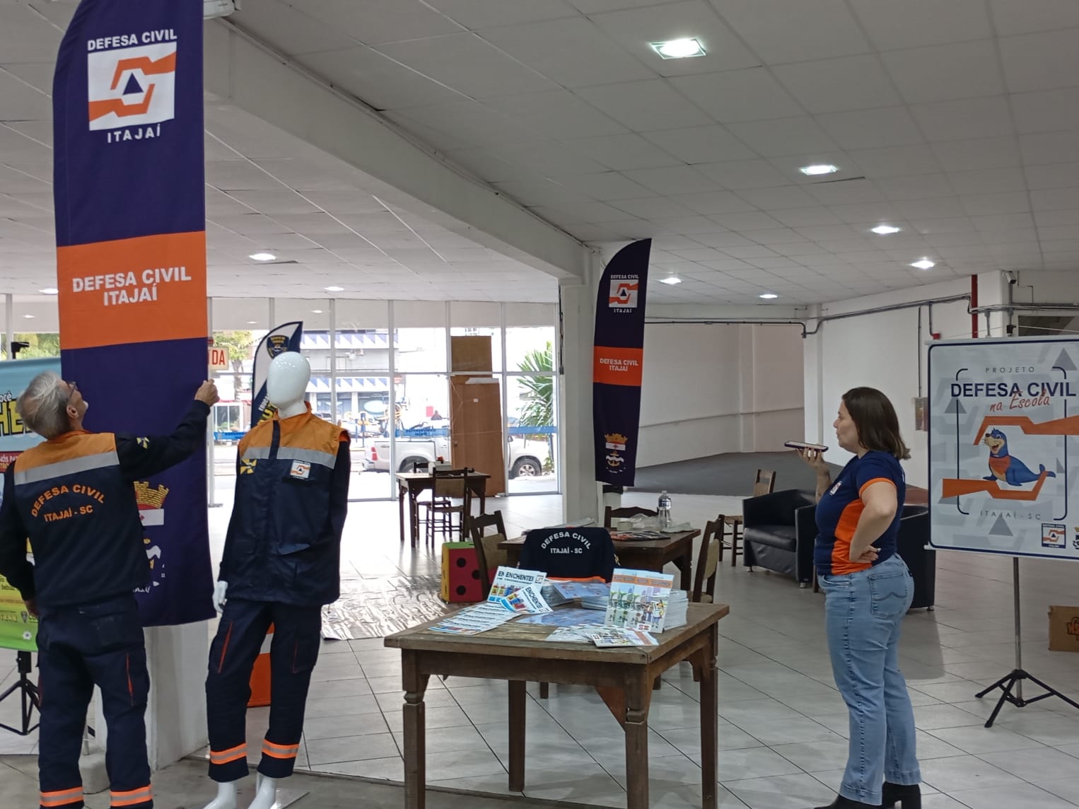 Defesa Civil participa da VI Feira de Experiências com espaço voltado à prevenção Defesa Civil participa da VI Feira de Experiências com espaço voltado à prevenção