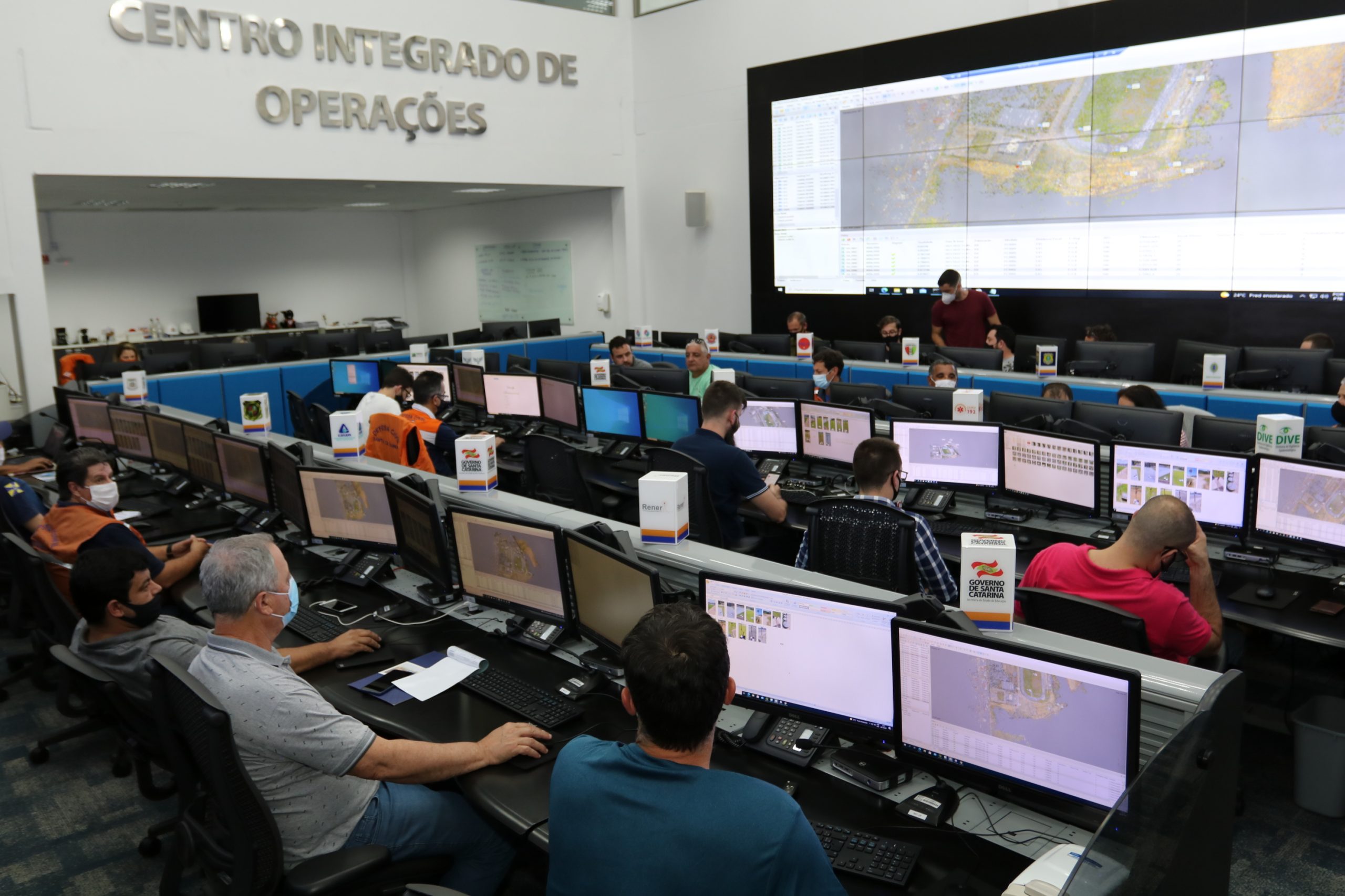 Defesa Civil de Itajaí participa do Curso de Mapeamento Aéreo e Processamento de Imagens Obtidas por Drone