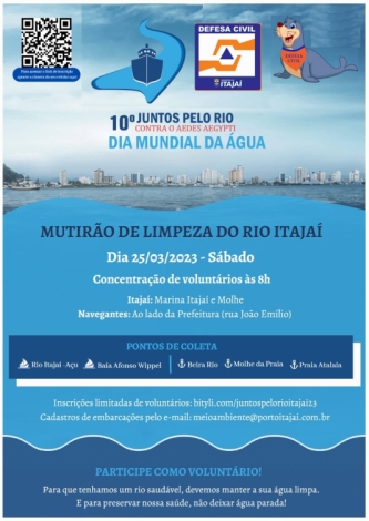 Dia Mundial da Água é comemorado com a 10ª edição do Juntos pelo Rio