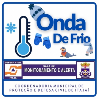 Previsão de frio no fim de semana em Itajaí