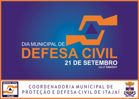 21 de Setembro Dia da Defesa Civil de Itajaí