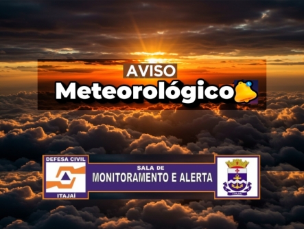 FRENTE FRIA E MASSA DE AR POLAR ALTERAM CLIMA EM ITAJAÍ NO FIM DE SEMANA