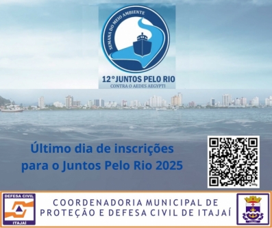 Último dia de inscrições para o Juntos Pelo Rio 2025