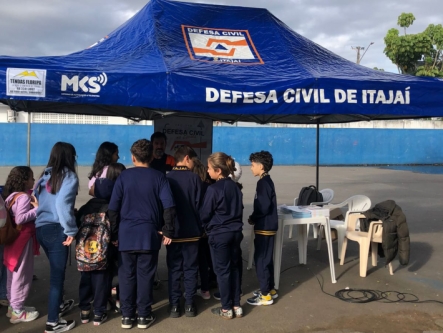 Defesa Civil participa da abertura da 1ª Feira de Conhecimento de Itajaí