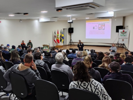 Defesa Civil leva conhecimento sobre riscos e prevenção à Epagri