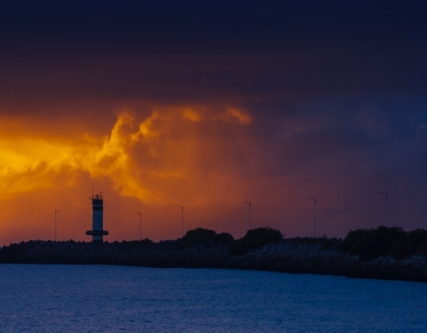 A semana começa com aviso de temporais para nossa região.