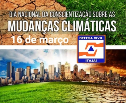 Dia Nacional da Conscientização de Mudanças Climáticas